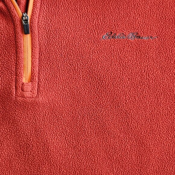 Orange Eddie Bauer Quarter-Zip - Picture 5 of 6